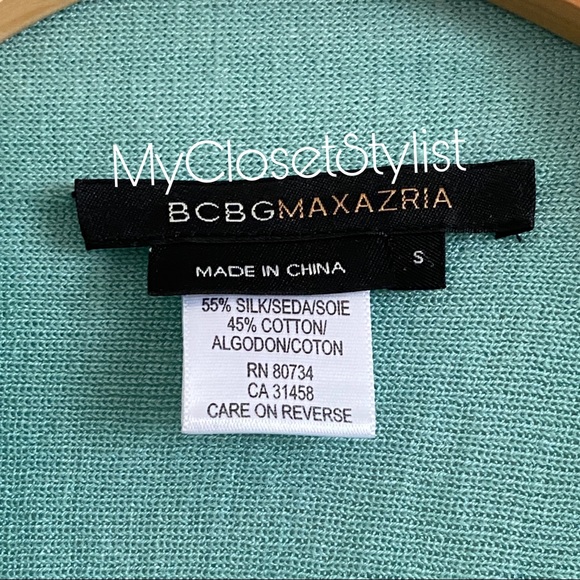 BCBG Max Azria $239 Cardigan Wrap Sweater Top NWT - Picture 5 of 8